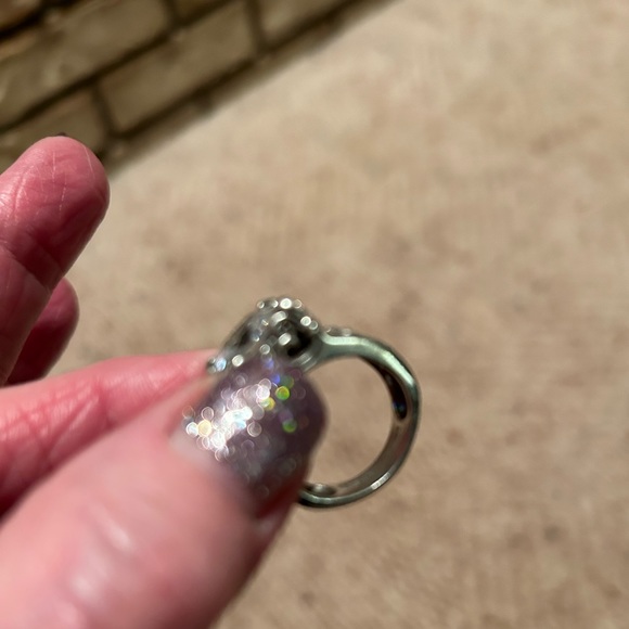 Silpada Cubic Zirconia and Sterling Silver Ring - Picture 5 of 8